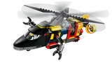 Helicopter front with submarine middle.