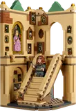 Hermione on rotating Hogwarts staircase.
