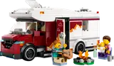 LEGO City Camper Van family camping scene.