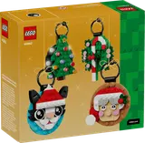 Back of LEGO 40862 box with ornament details.