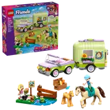 LEGO Friends set 42695 box and all included components.