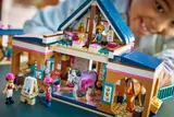 Child playing, stable interior focus.