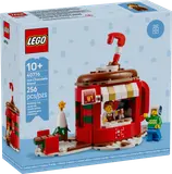 LEGO Hot Chocolate Stand set box, front view.