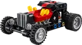 Detailed Technic hot rod.