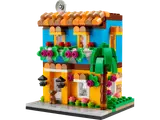 Front view of LEGO Houses of the World 1 model.