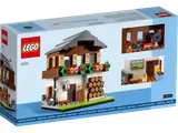 LEGO Alpine house box back.