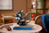 LEGO Toothless on a decorative tray.