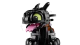 Close-up of Toothless head articulation.