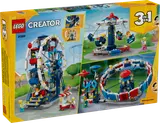 Back of LEGO Creator 3-in-1 box.