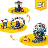 Three alternative LEGO Creator builds shown as a diagram.