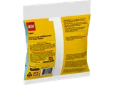 Back of LEGO polybag.