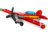 Red LEGO Creator mini-plane.