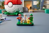 Close-up of minifigure vignette.