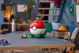Poké Ball on desk display.