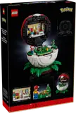 Back of Poké Ball box with details.