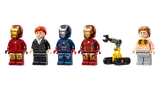 Minifigure lineup, Iron Man set.