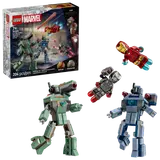 LEGO Marvel Set 76320 box with all four assembled figures.