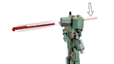 Green Hammer Drone demonstrates its projectile launcher.