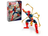 Iron Spider-Man figure and box.