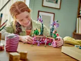 Child playing with open set.