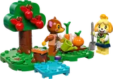 Garden with Isabelle, Fauna, tree, and crops.
