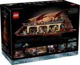 Back of Jabba's Sail Barge box.