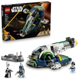 Box art and full set of Jango Fett's Starship.