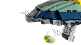 Detail of hidden seismic charge launcher.
