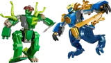 Mechs fighting.