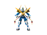 LEGO Jay's Titan Mech, front view.