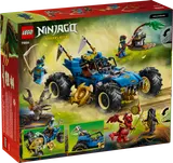 Back of set box with features.
