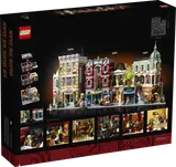 Back of box with modular street lineup.
