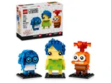 LEGO BrickHeadz Inside Out box and figures.