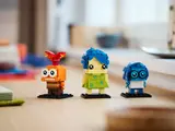 Inside Out BrickHeadz on desk.