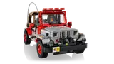 Front view of LEGO Jeep.