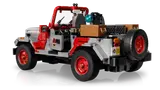 Rear view of LEGO Jeep.
