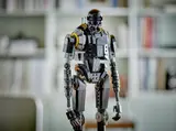 Detailed K-2SO torso.