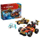 LEGO Ninjago 71864 box with the two vehicles and minifigure.