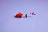 Ninjago 71823 components laid out.