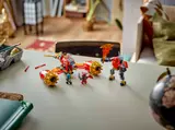 Battle scene setup.