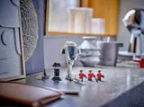 Kamino Training Facility set on display.