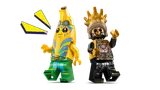 Peely and Golden Skeleton minifigures.
