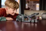 Boy showing Technic Jesko Absolut features