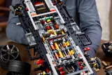 Close-up of Sadair chassis build.
