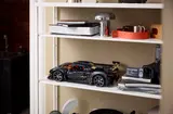 Sadair model on a shelf.