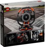 LEGO Technic Koenigsegg steering wheel box back details.