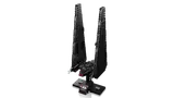 Kylo Ren's Shuttle with wings folded vertically.