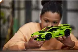 Person holding Lamborghini Huracán Tecnica model