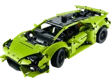 Lime green LEGO Technic Lamborghini Huracán Tecnica