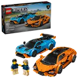 LEGO Speed Champions Lamborghini set box and models.